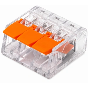 PCT-413 3lü Kompakt Hızlı Kablo Konnektörü | 32A | 250V