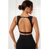 Kadın Siyah Sırtı Açık Derin Göğüs Dekolteli Şık Crop Top Bluz – Şık, Rahat ve Kolay Kombinlenebilir
