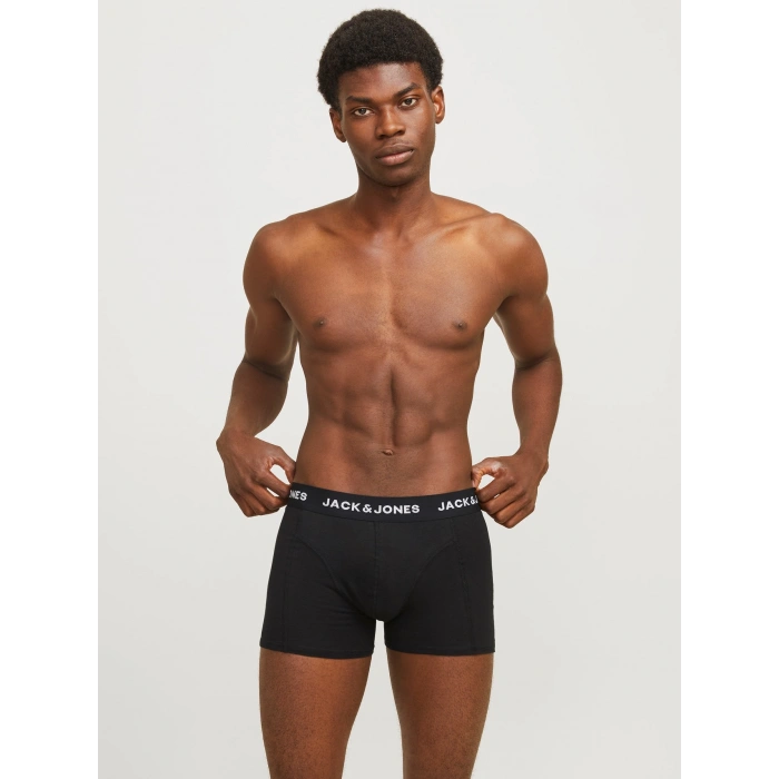 Black JACANTHONY TRUNKS 3LÜ SİYAH BOXER 12171944
