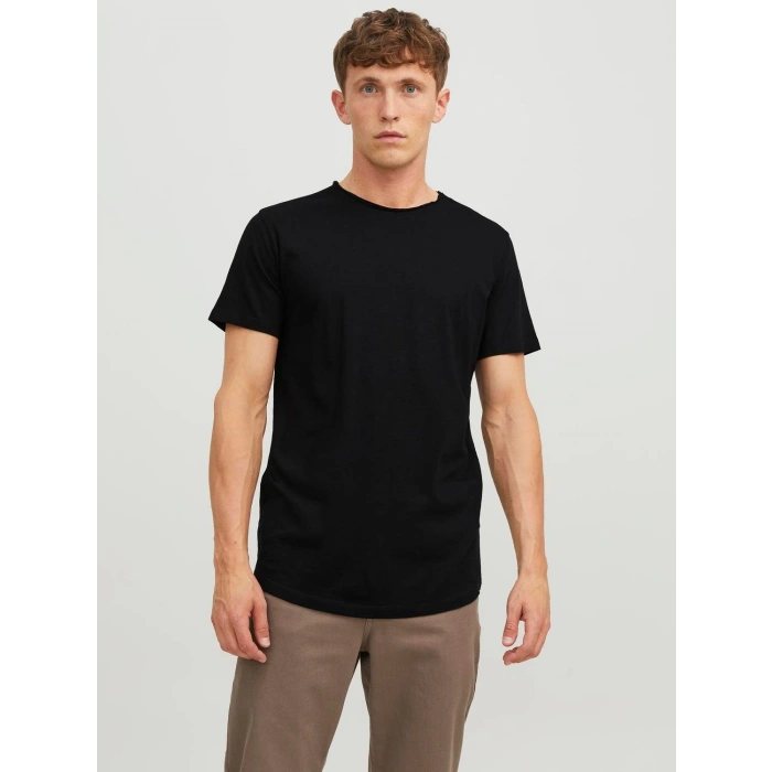 Black JJEBASHER BİSİKLET YAKA ERKEK T-SHIRT 12182498