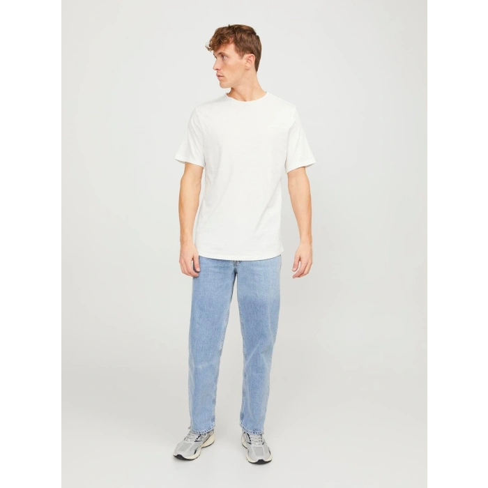 Cloud Dancer JJEBASHER BİSİKLET YAKA ERKEK T-SHIRT 12182498