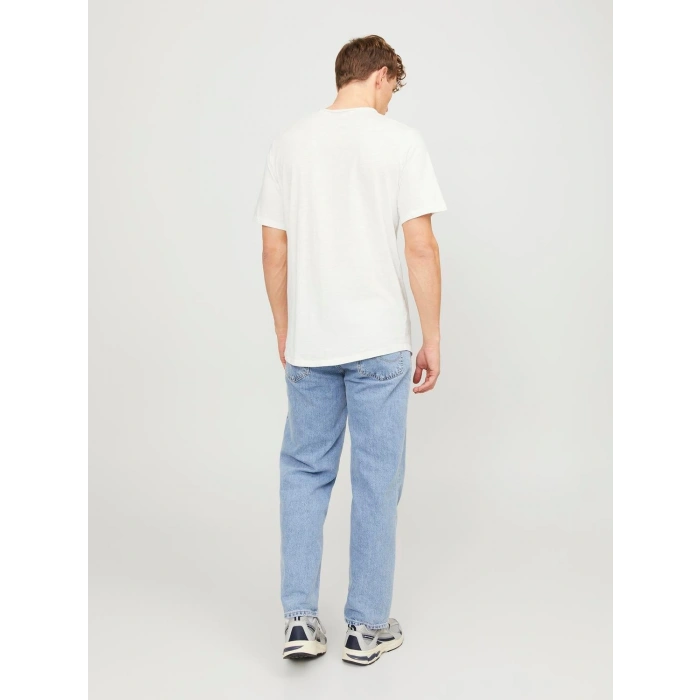 Cloud Dancer JJEBASHER BİSİKLET YAKA ERKEK T-SHIRT 12182498