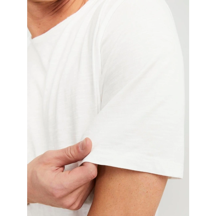 Cloud Dancer JJEBASHER BİSİKLET YAKA ERKEK T-SHIRT 12182498