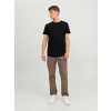 Black JJEBASHER BİSİKLET YAKA ERKEK T-SHIRT 12182498