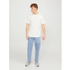 Cloud Dancer JJEBASHER BİSİKLET YAKA ERKEK T-SHIRT 12182498