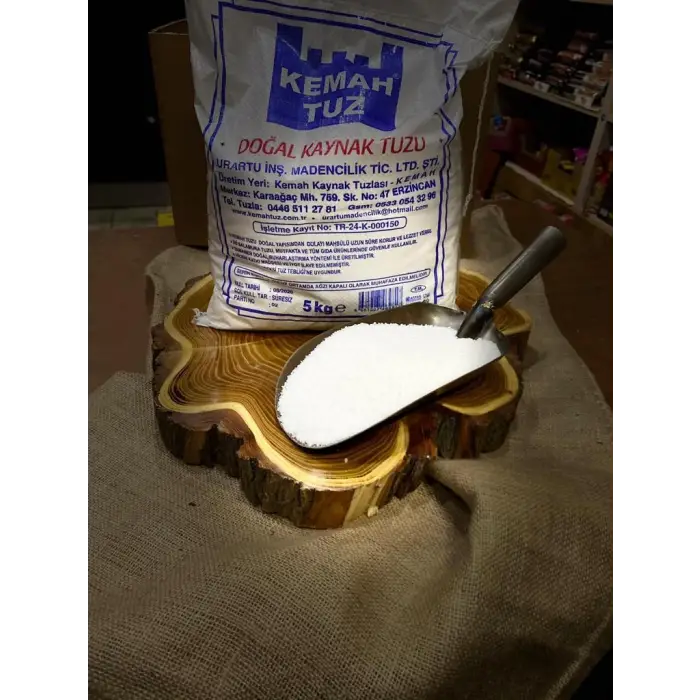 Öğütülmüş Kemah Tuzu 1 Kg