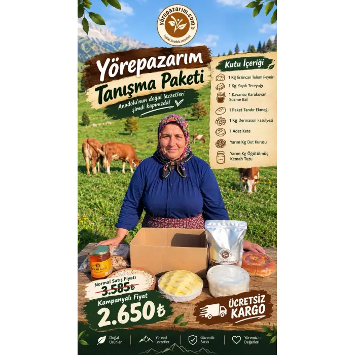 Yörepazarım Tanışma Paketi