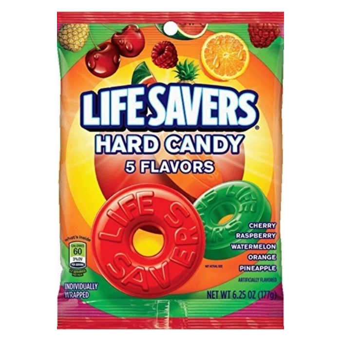 Life Savers Hard Candy Şekerleme 177 gr