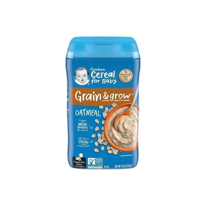Oatmeal Sade Yulaflı Kaşık Mama 227 Gr.