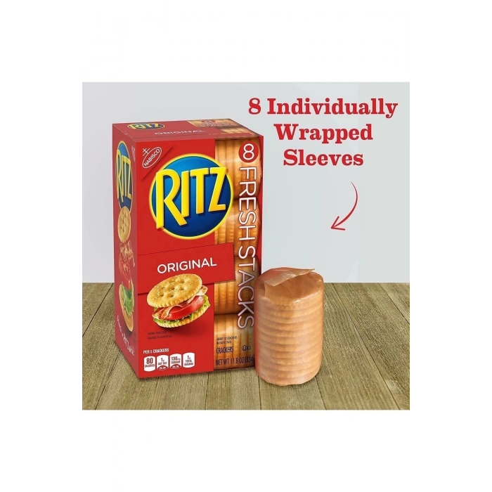 Ritz Kraker Fresh Stacks Orginal 8 Paket 334 gr