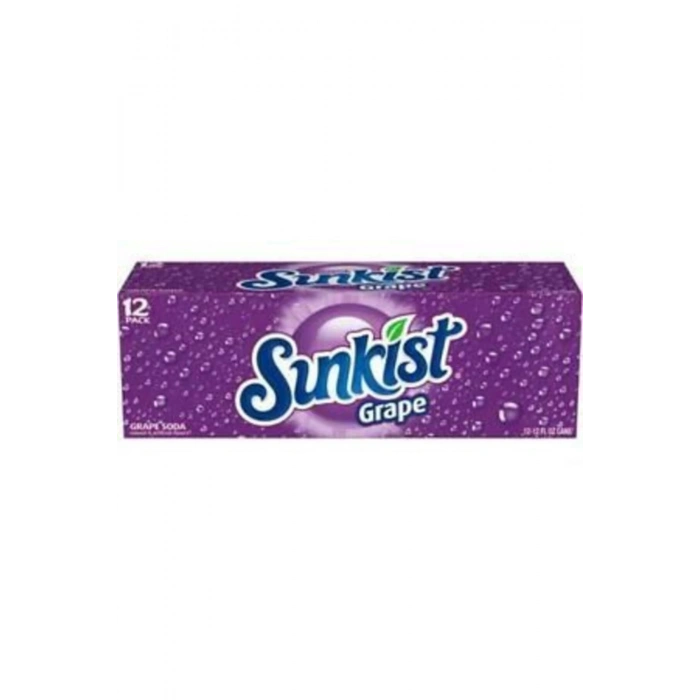 Sunkist Grape Soda 12 Adet