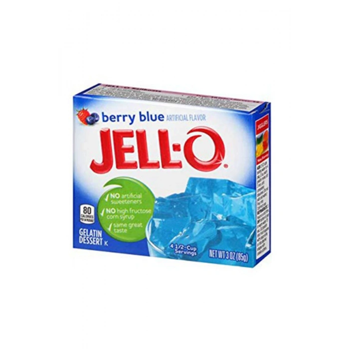 Berry Blue Jelatin Tatlı 85 Gr.