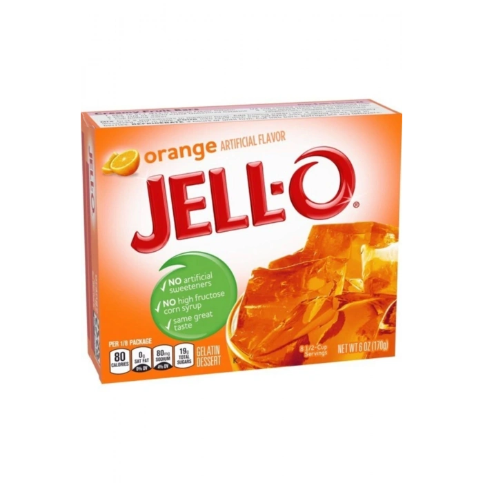 Orange Jelatin Tatlı 170 Gr.