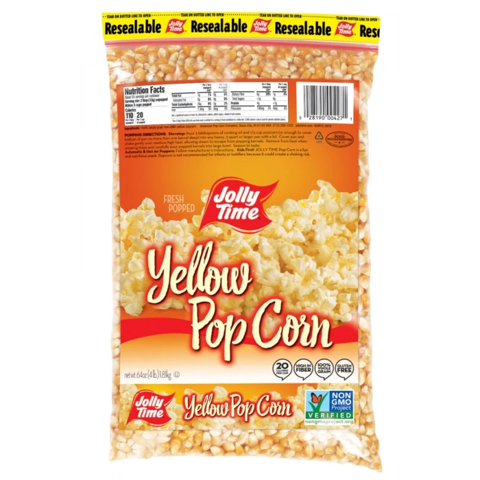 Time Yellow Popcorn 907 Gr.