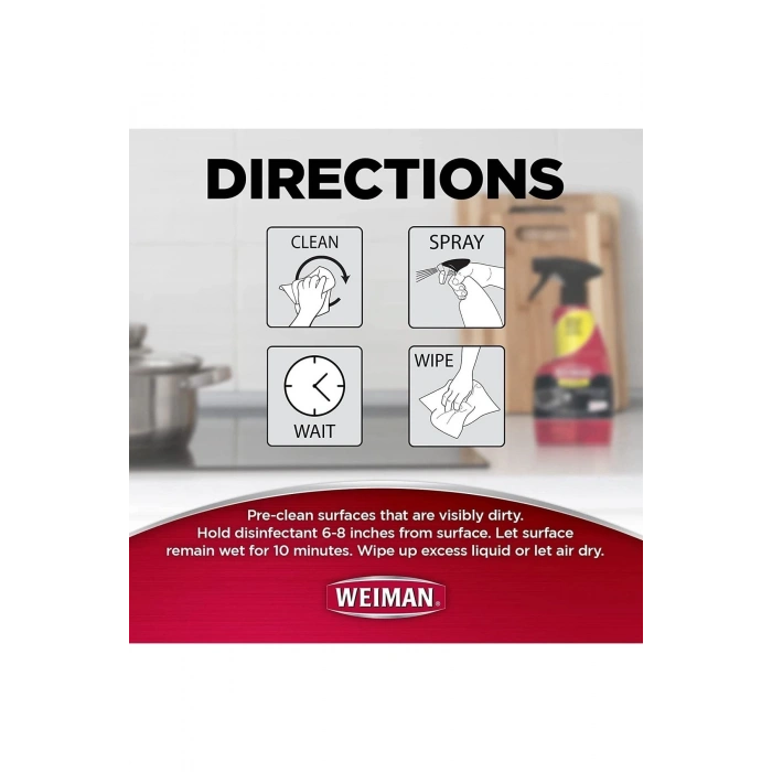 Disinfectant Stovetop Cleaner Sprey 354 Gr.