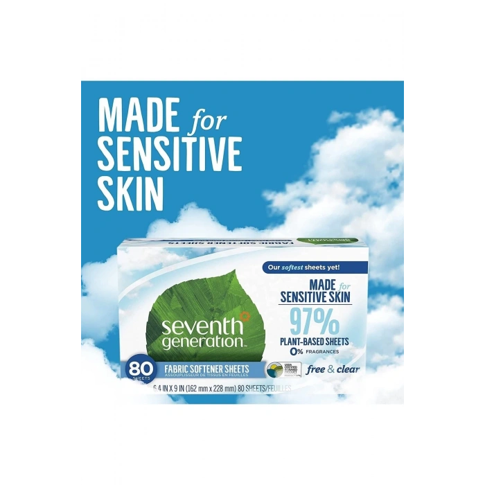 Fabric Softener Sheets Kurutma Makinesi Mendilleri 80 Adet