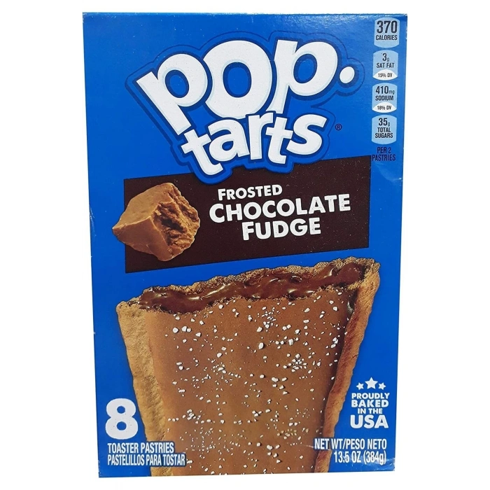 Pop Tarts Frosted Chocolate Fudge 8 Adet 384 Gr.