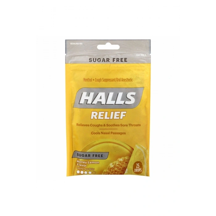 Relief Honey Lemon Sugar Free 25 Adet