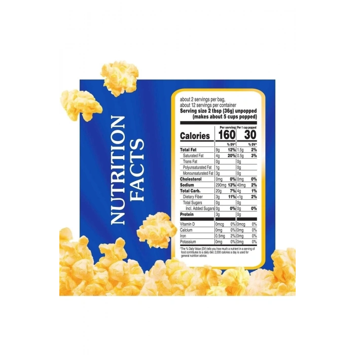 Iı Extreme Butter Microwave 6 Paket Popcorn 468 Gr.