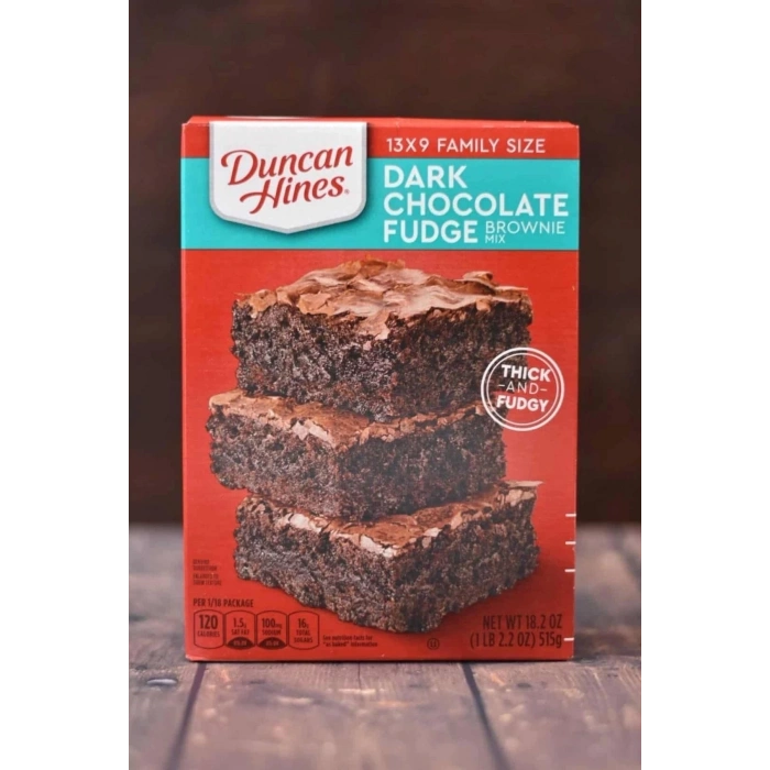 Dark Chocolate Fudge Brownie Mix 515 Gr.