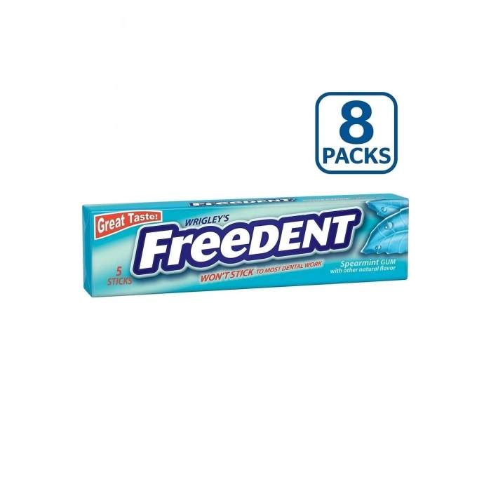 Wrigleys Freedent Sakız 8 Paket (toplam 40 Sticks)
