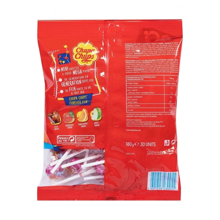 Mini Pop 30 Adet 180 Gr.