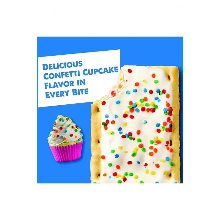 Kelloggs Frosted Confetti Cupcake 8 Adet 384 Gr.