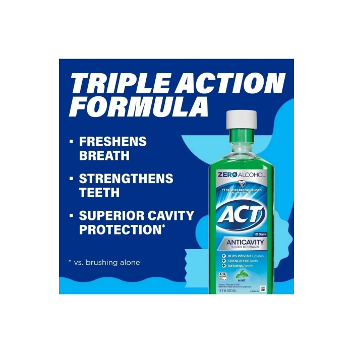 Anticavity Fluoride Mouthwash Naneli Gargara 532 Ml