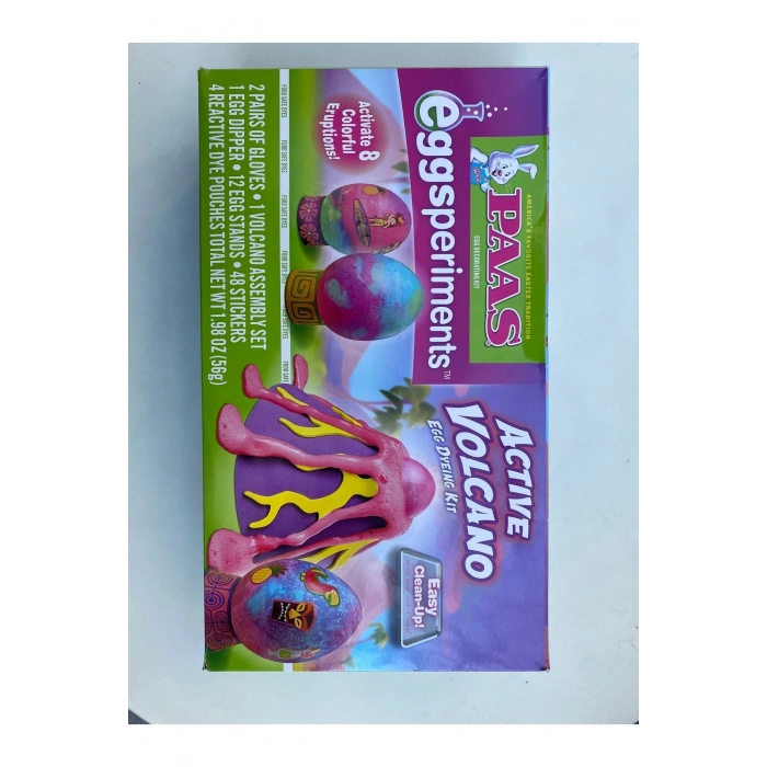 Paas Easter Eggsperiments Active Volcano Egg Dyeing Kit Yumurta Boya Seti