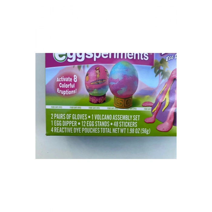 Paas Easter Eggsperiments Active Volcano Egg Dyeing Kit Yumurta Boya Seti
