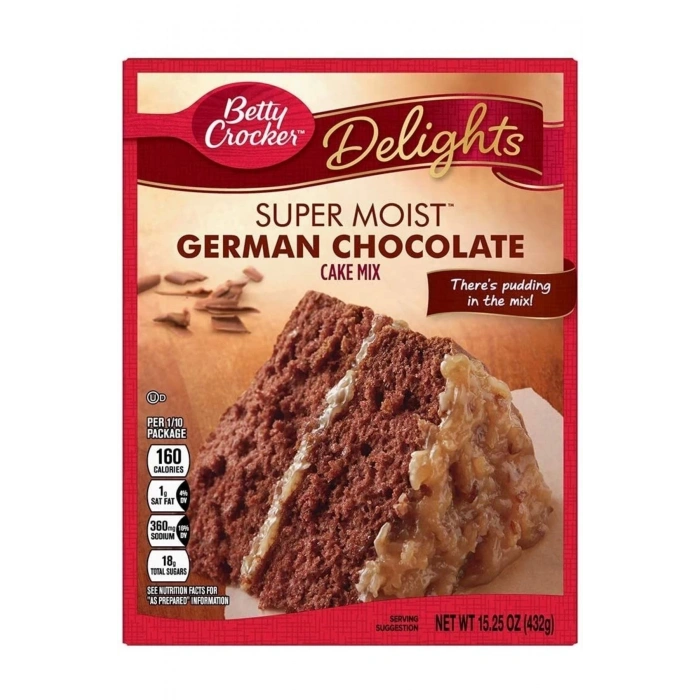 Super Moist German Chocolate 432 Gr.