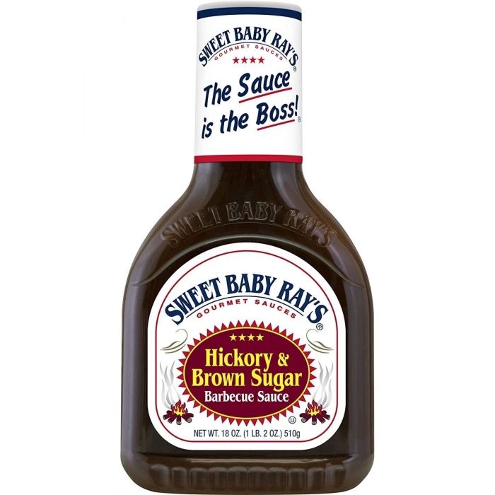 Sweet Baby Rays Hickory & Brown Sugar Barbecue Sauce 510 Gr.