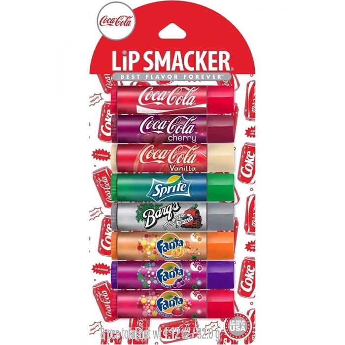 Coca Cola Lip Smacker 8 Adet