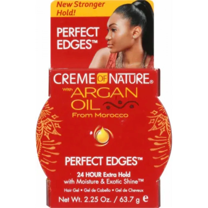 Creme Of Nature Certıfıed Natural Argan Oil Perfect Edges Extra Hold 63.7 g