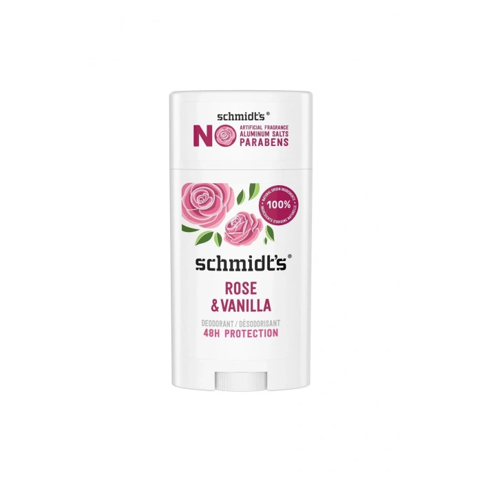 Schmidts Natural Rose&Vanılla Stik deodorant 75 gr.
