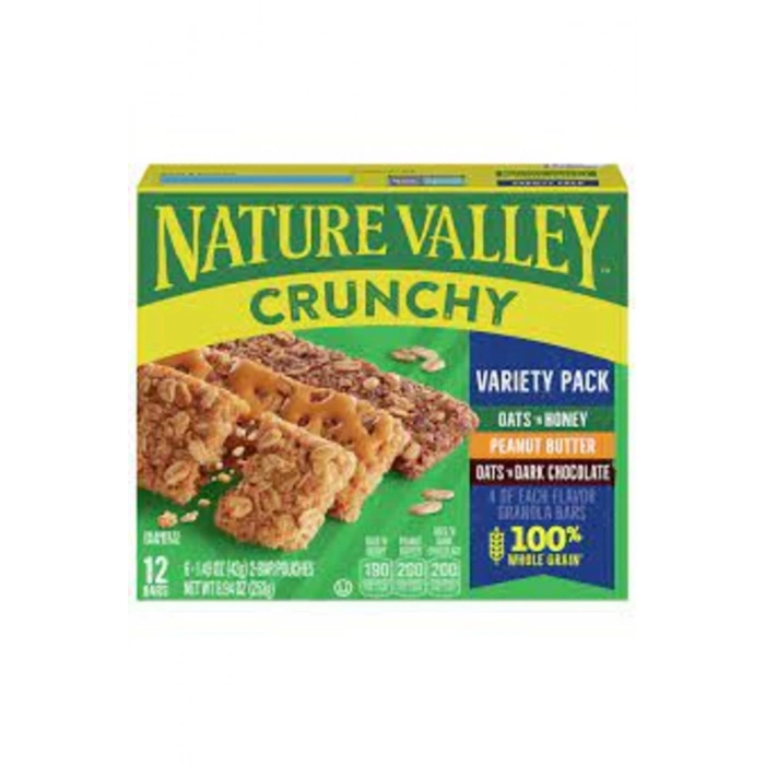 Crunchy Granola Bars 12 Adet 253 Gr.