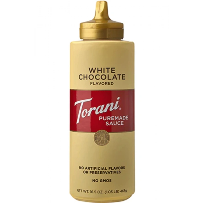 White Chocolate Flavored Puremade Sauce 468 gr