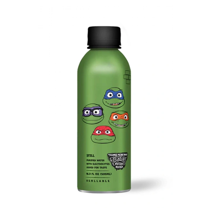 Path Turtle Power Ninja Turtles Stıll Puıfıed Water With Electrolytes Added For Taste Su 500 ml