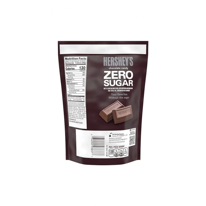 Chocolate Candy Zero Sugar Aspartame Free 144 gr