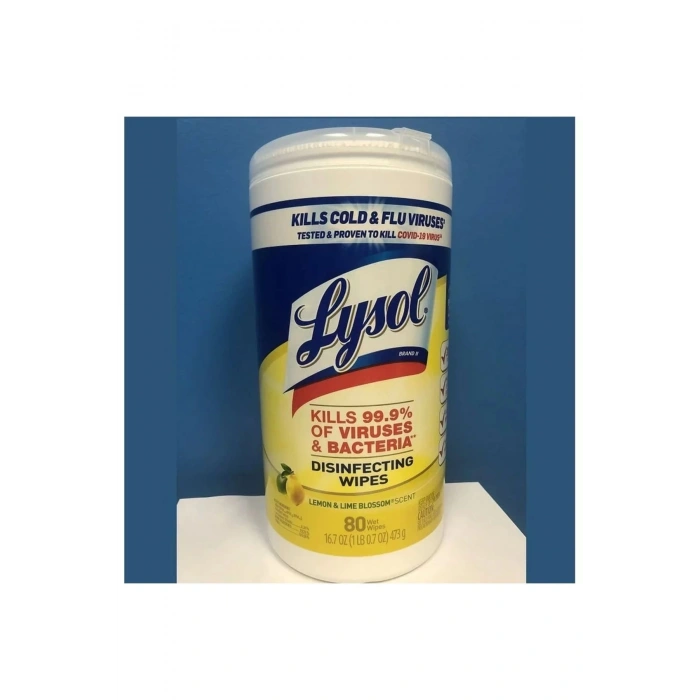Vıruses & Bacterıa Dısınfectıng Wıpes Mendil 80 Adet