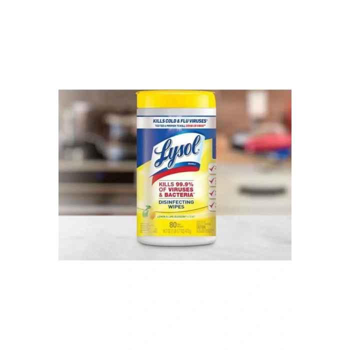 Vıruses & Bacterıa Dısınfectıng Wıpes Mendil 80 Adet