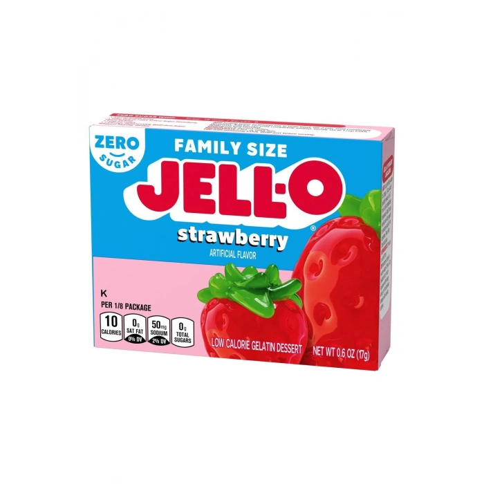 Strawberry Artıfıcıal Flovor Famıly Sıze Zero Sugar 17 Gr.