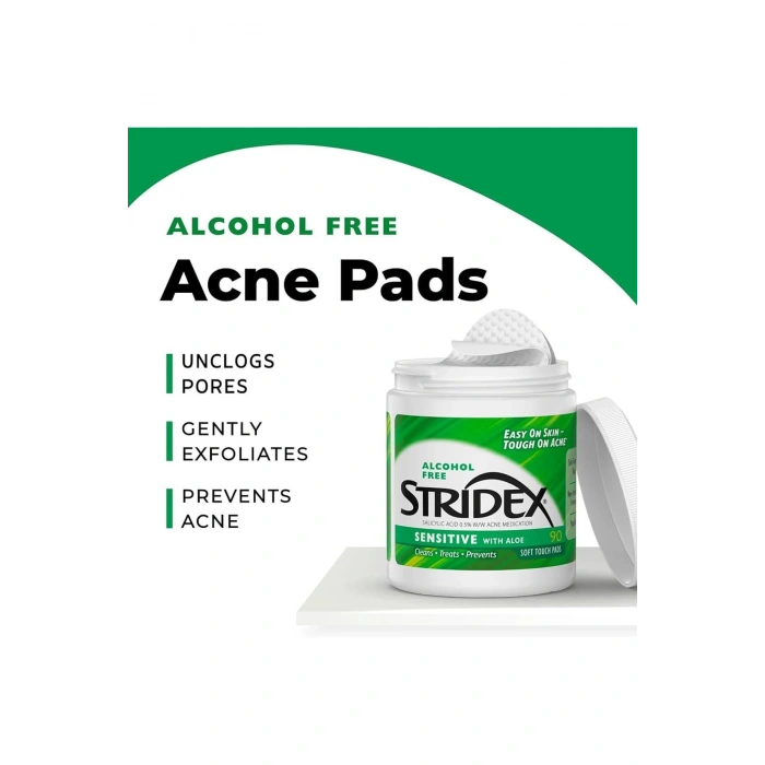 Strıdex Sensıtıve Whıt Aloe Akne Kremli Pads 90 Adet