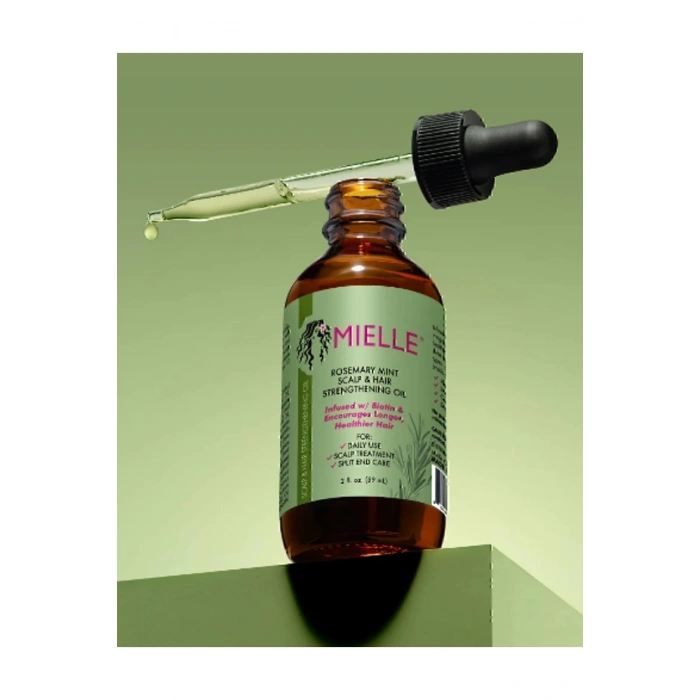 Organic Rosemary Mint Scalp Hair Strengthening Oil 59ml