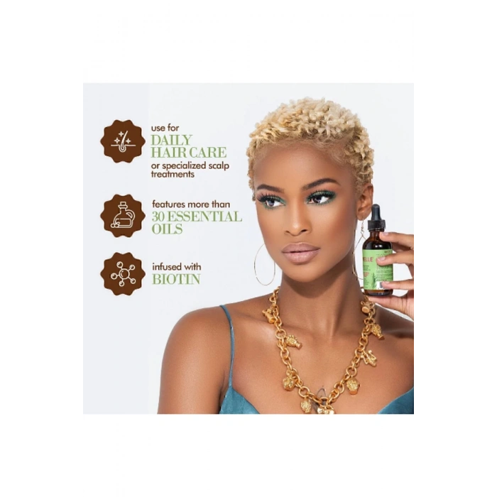 Organic Rosemary Mint Scalp Hair Strengthening Oil 59ml