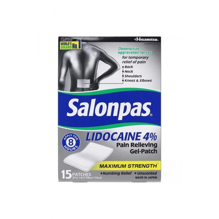 Equate Lidocaine+Menthol Paın Relief Patch 10 cm x 14 cm 1 Adet Yakı