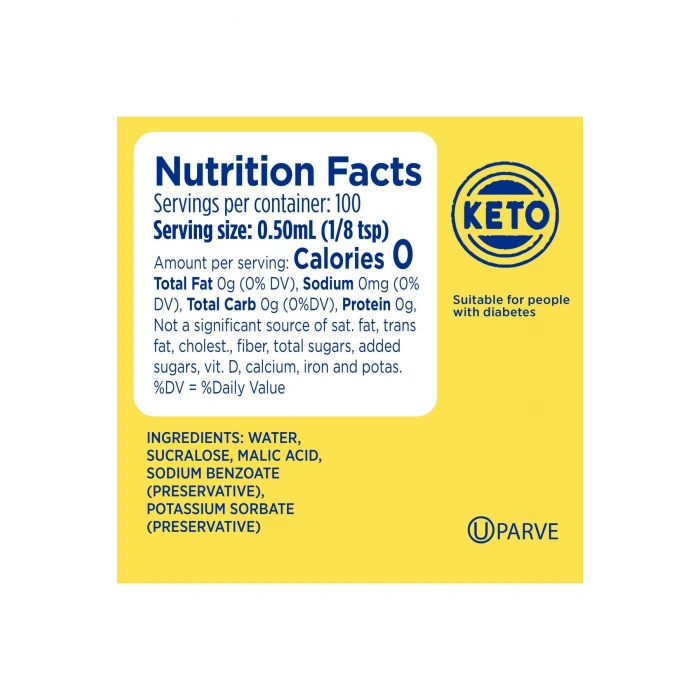 Lıquıd Sweetener Zero 100 ml