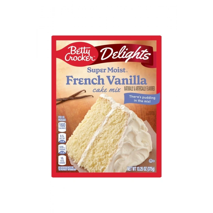 Süper Moist French Vanilla Cake Mix 375 gr