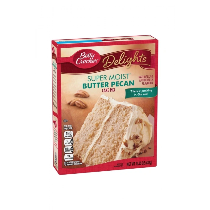Delights Super Moist Butter Pecan Cake Mix 375 gr