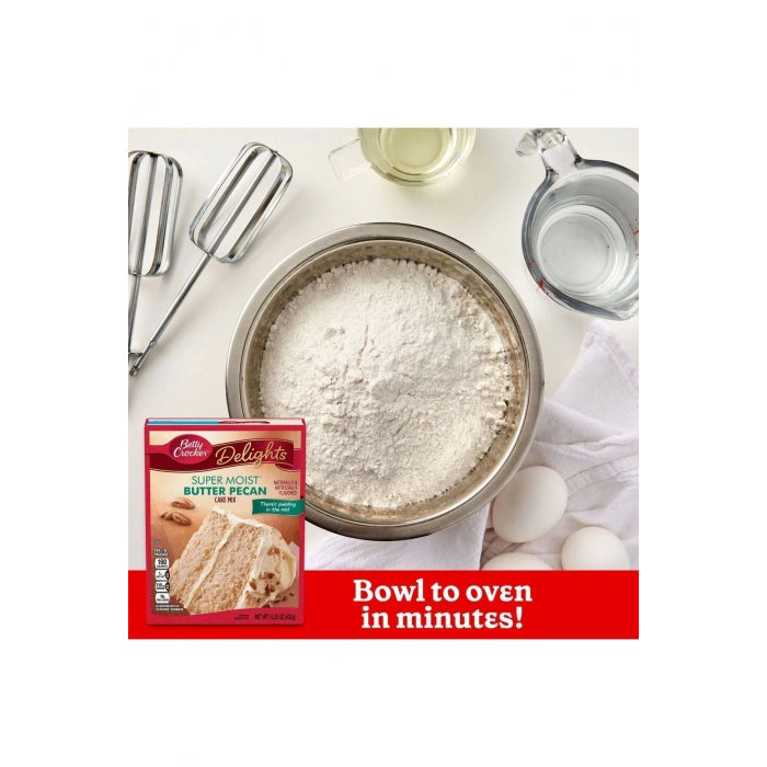 Delights Super Moist Butter Pecan Cake Mix 375 gr